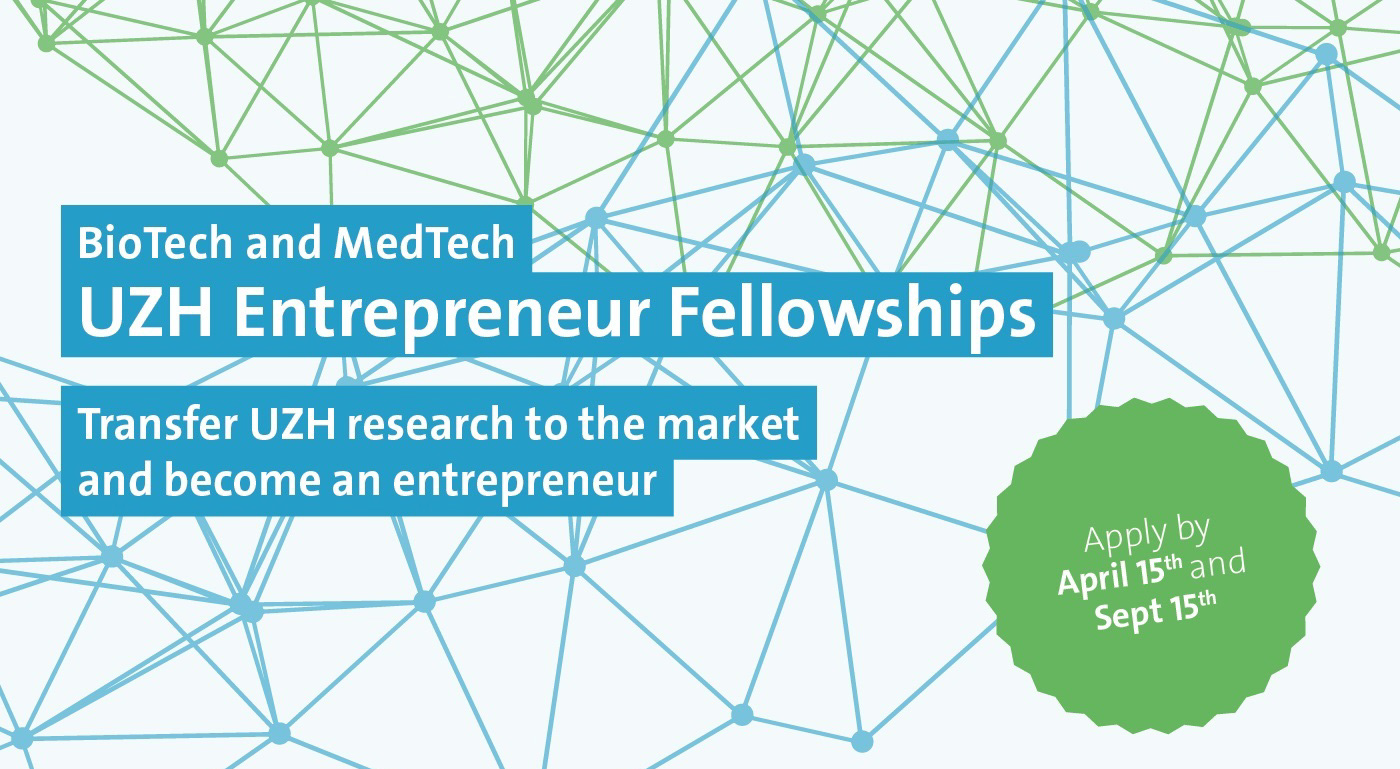 UZH Entrepreneur Fellowship Poster